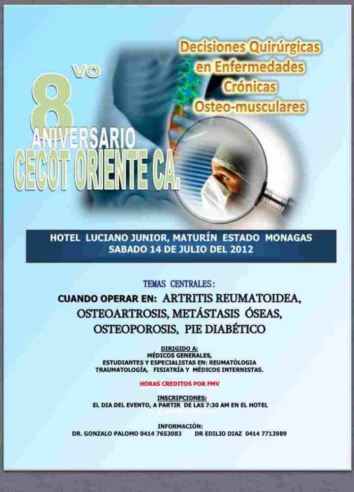 Jornada cientifica cecot oriente